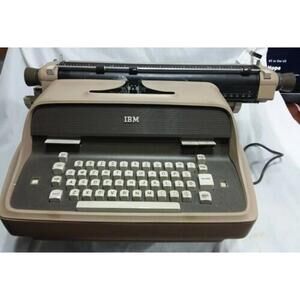 Vintage IBM Model E.T. II Electric Typewriter 1960s Steel Dust Cover PARTS